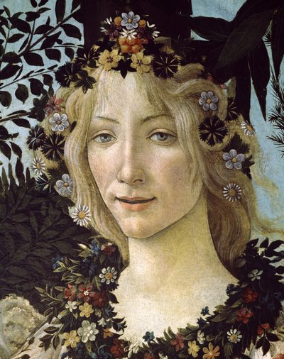 Primavera (detail) by Sandro Botticelli